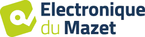 Logo Électronique du Mazet : expert en conception et fabrication électronique depuis 1979